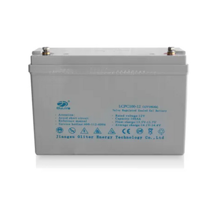 RCT 12V 100AH VRLA GEL Battery