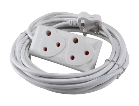 5m Extension Cord With A Two-Way Multi-Plug Extension Lead