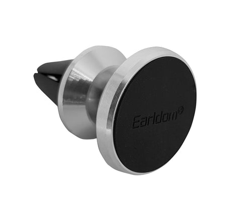 Magnetic Smartphone Vent Clip - Silver