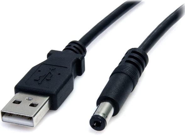USB2.0 A to DC 5V 3.5mm 1m Cable