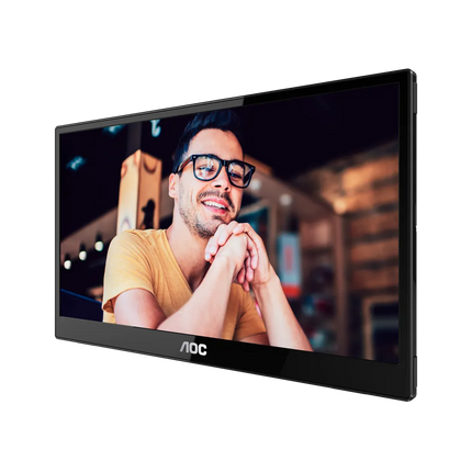 AOC 16T3E 15.6” Portable Full HD Monitor – USB-C Powered