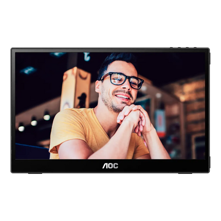 AOC 16T3E 15.6” Portable Full HD Monitor – USB-C Powered