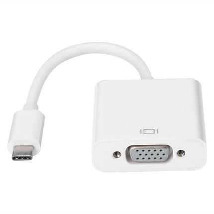 Gizzu 1080P Type-C to VGA Adapter | USB-C to VGA Display Converter