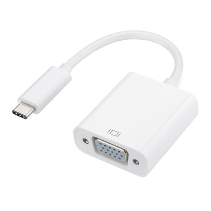 Gizzu 1080P Type-C to VGA Adapter | USB-C to VGA Display Converter