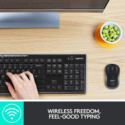 Logitech MK270 Wireless Keyboard and Mouse Combo for Windows