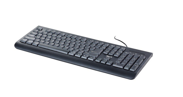 RCT K19 Black Wired Keyboard