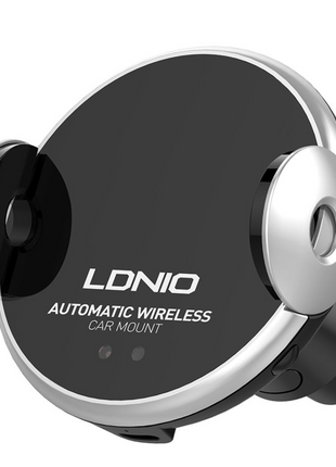 Auto-Clamping Car Phone Mount 10W Wireless Charging