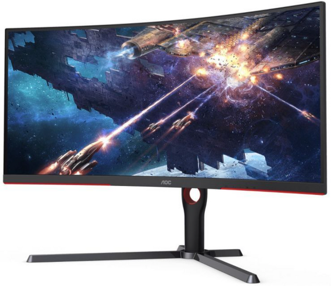 AOC AGON 34inch WQHD Curved Gaming Monitor