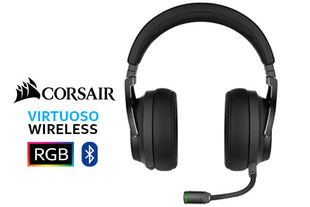 Corsair Virtuoso RGB SE High-Fidelity Wireless Gaming Headset - Gunmetal