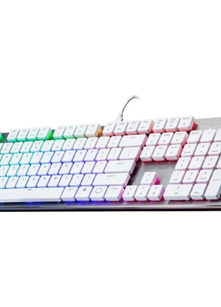 Cooler Master SK650 RGB Mechanical Keyboard Slim Red Cherry MX Switches - White