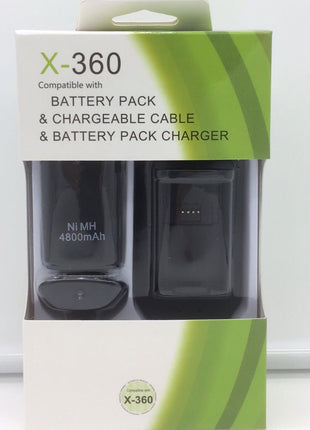 Xbox 360 Compatible 3 in 1 Battery Pack
