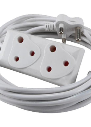 10m Extension Cord With A Two-Way Multi-Plug Extension Lead