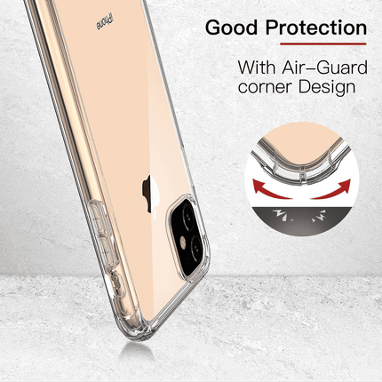 Shockproof Cover for iPhone (All models) - Clear