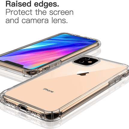 Shockproof Cover for iPhone (All models) - Clear