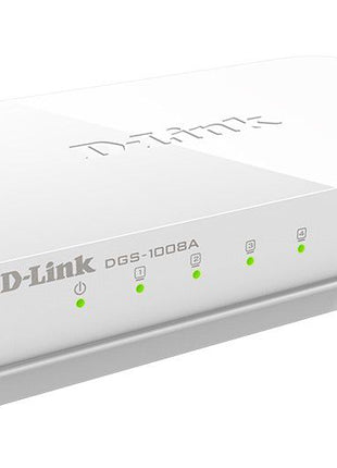 D-LINK 8 Port Unmanaged Switch - 8X 1GBE Ports, No secondary port type Desktop form factor