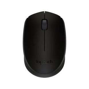 Logitech M171 Wireless Mouse, 2.4 GHz with USB Nano Receiver-Black