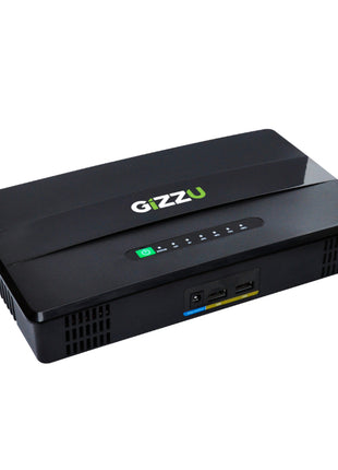 GIZZU 100W 46Wh 14400mAh Mini POE DC UPS – Black