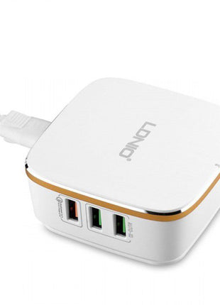 6-USB Port 7A Qualcomm Fast Charging Wall Unit
