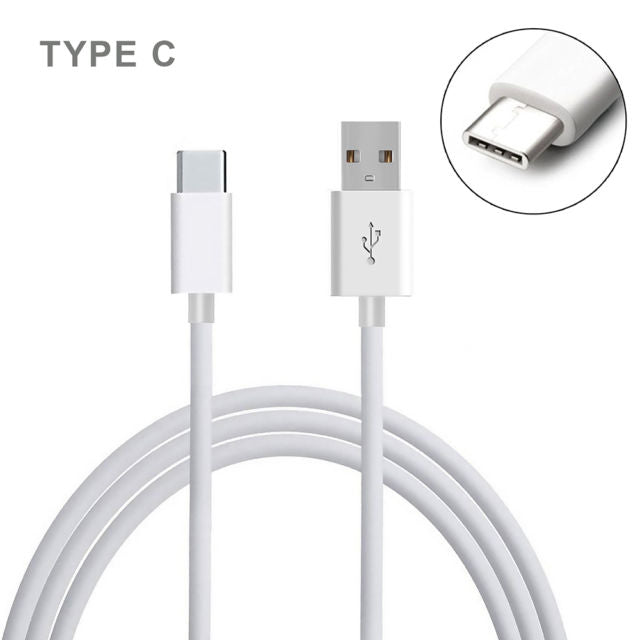 TechCollective Type C Sync|Charging Cable 1m – White