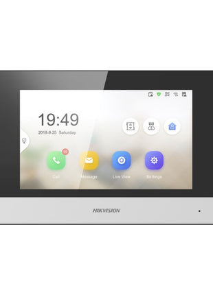 Hikvision KH6 Series 7-inch Colorful TFT Touchscreen IP-Based Indoor Station