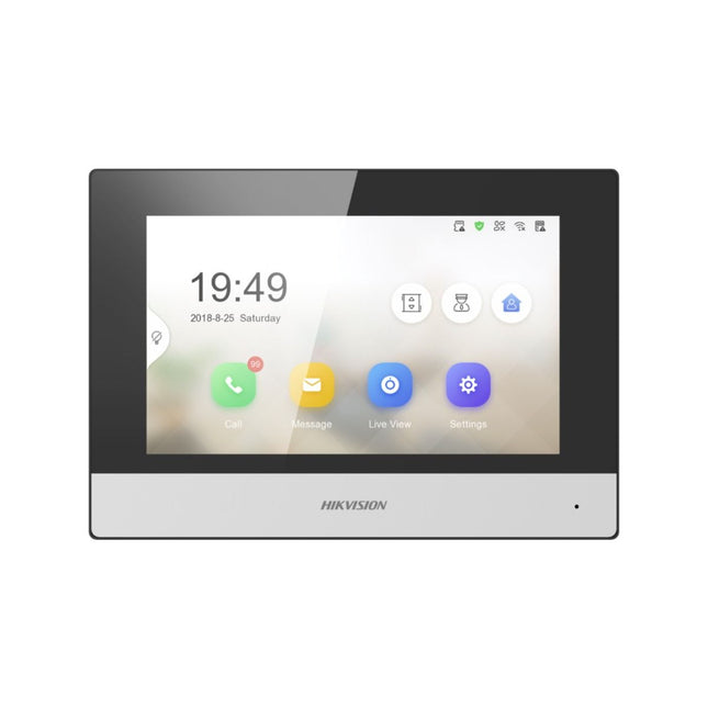 Hikvision KH6 Series 7-inch Colorful TFT Touchscreen IP-Based Indoor Station