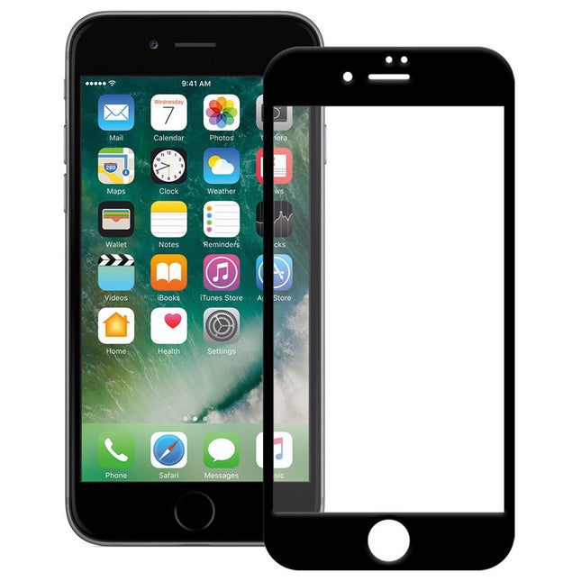 Tempered Glass Screen Protector for iPhone 7 | 8 | SE 2020- Black