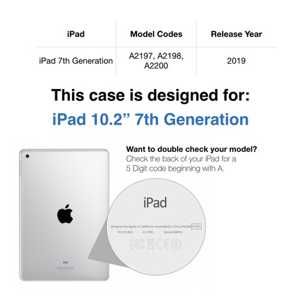iPad 10.2 inch (7th & 8th Gen) Tempered Glass Screen Protector