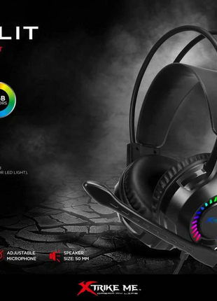 Stereo Gaming Headset with RGB backlight for PC | PS4 | Xbox One