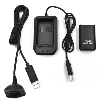 Xbox 360 Compatible 3 in 1 Battery Pack