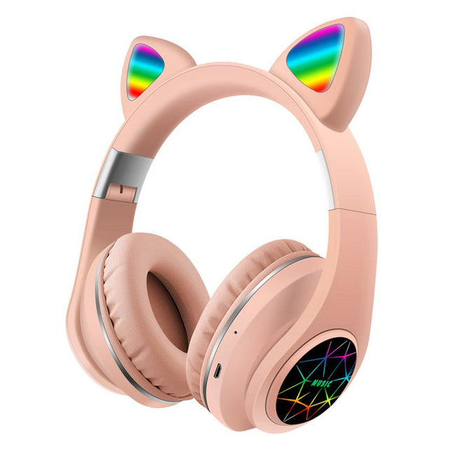 Cat Ear LED Wireless Headphones